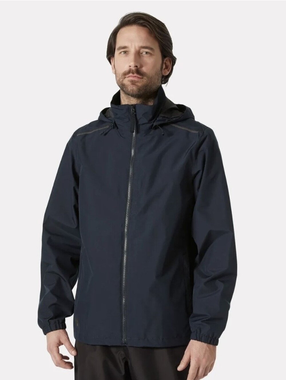 Helly Hansen Mens Manchester 2.0 Shell Jacket NWT Size Large In Navy John Deere